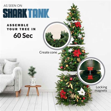 living christmas tree shark tank|easy treezy christmas tree stand.